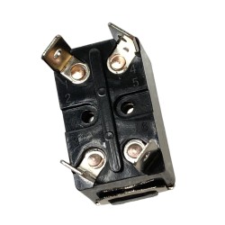 Dobbelt polet vippekontakt