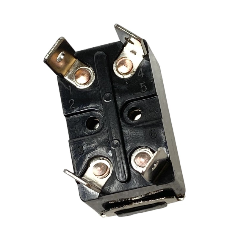 Dobbelt polet vippekontakt