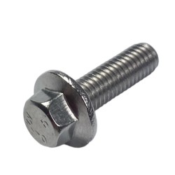 M 6x20 rustfri flansebolt