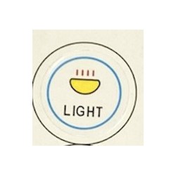 Label for kontrol panel