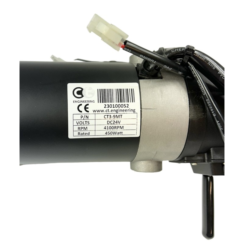 Trækaksel med 450 watt motor CT3 4100 omdr.