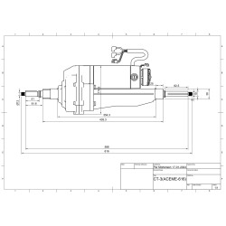 Trækaksel CT3-RD 616