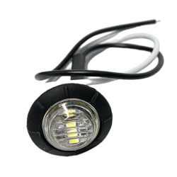 Hvid LED lygte 12V DC