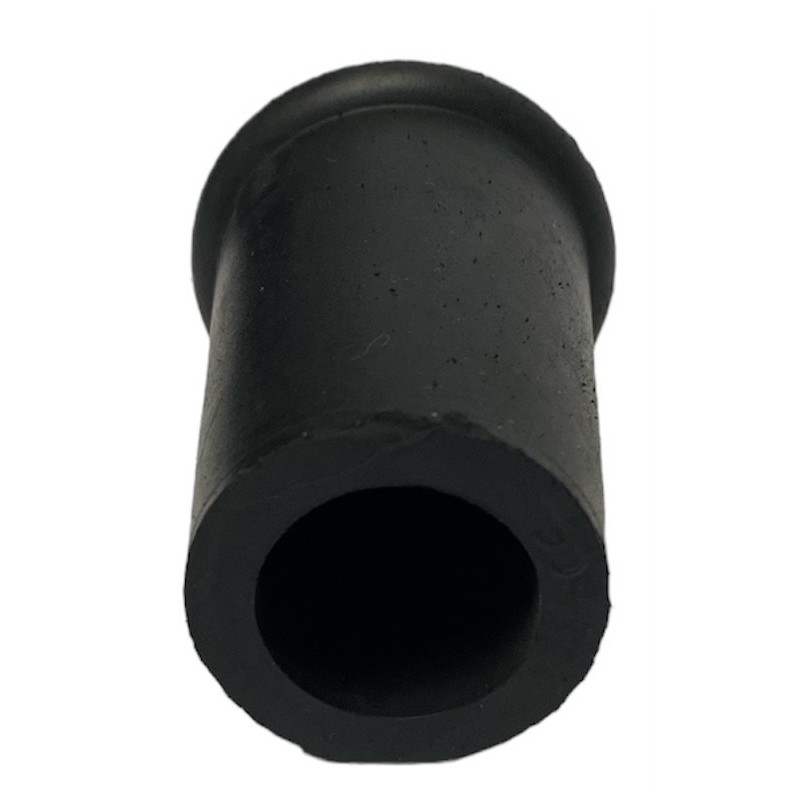 Gummi dupsko 8 mm, for stok, sort
