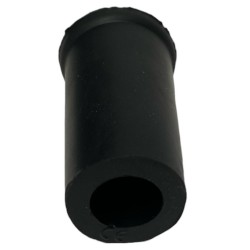 Gummi dupsko 12 mm sort, for stok