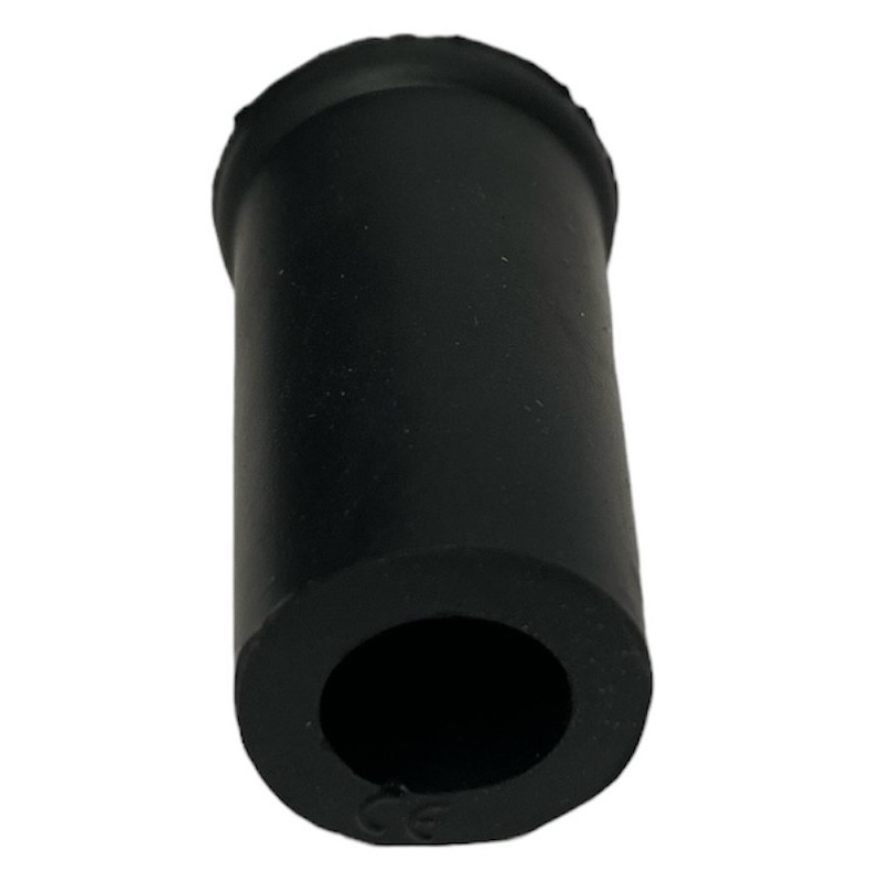 Gummi dupsko 12 mm sort, for stok