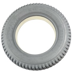 Punkterfri Grå dæk 3.00-8 pur fyldt