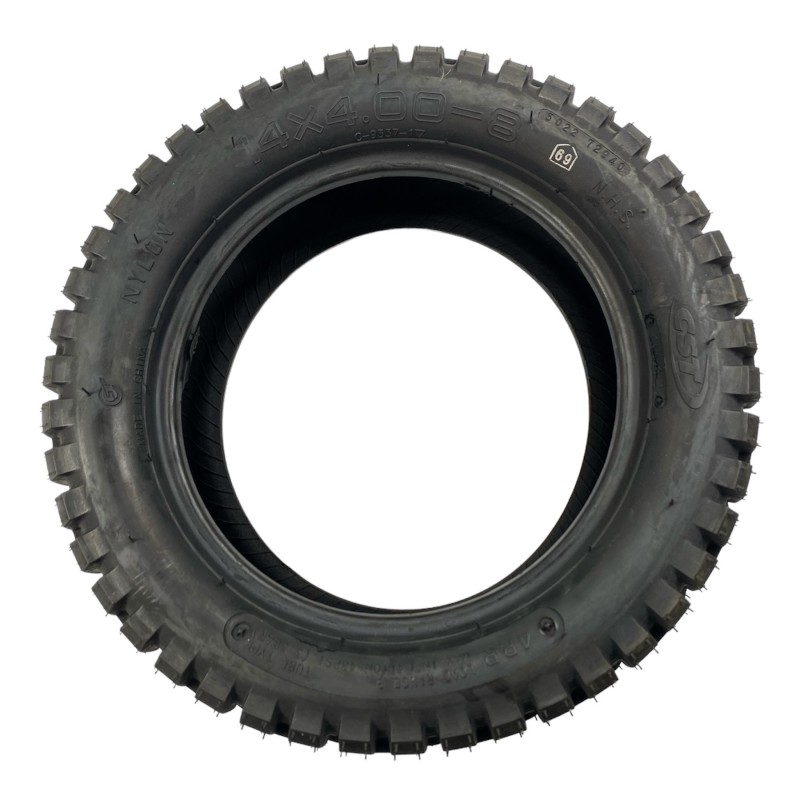 Dæk sort CTS 14 X 4.00 - 8 Dæk sort CTS 14 X 4.00 - 8