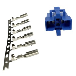 6 polet Connector med terminaler