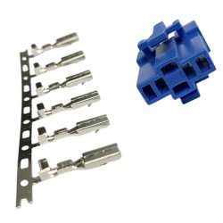 22mm Connector med terminaler, for trykknap