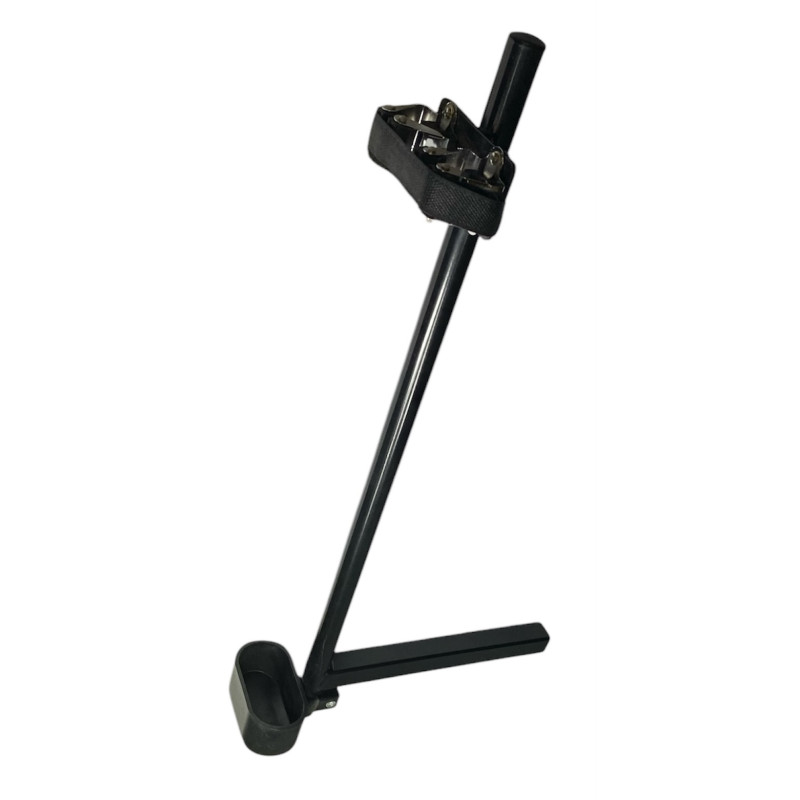 Dobbelt stokkeholder med klemme Dobbelt stokkeholder med klemme