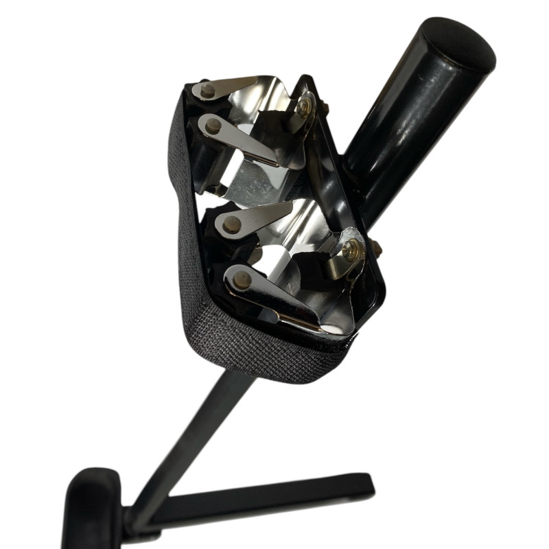 Dobbelt Stokkeholder med klemme Dobbelt Stokkeholder med klemme