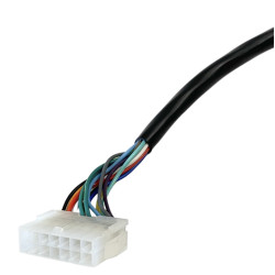 Ledning fra samlestik til kontrolpanel.