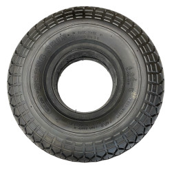 5" sort dæk 4.00-5 (330x100) fyldt