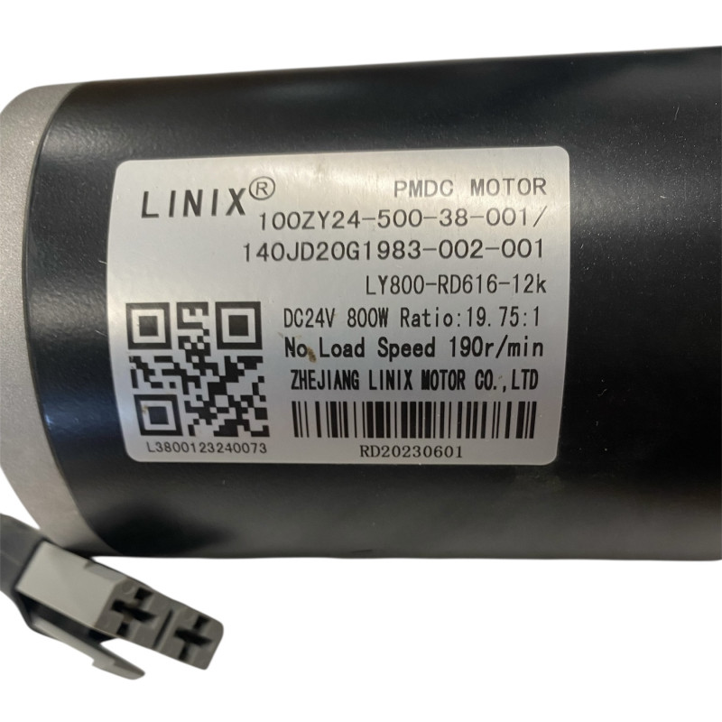 LINIX Motor 800 Watt 190 RPM 24 volt