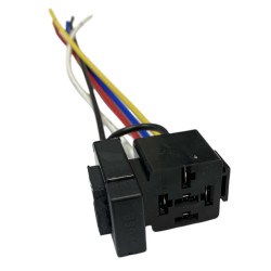 Relæsokkel med 30Amp sikring