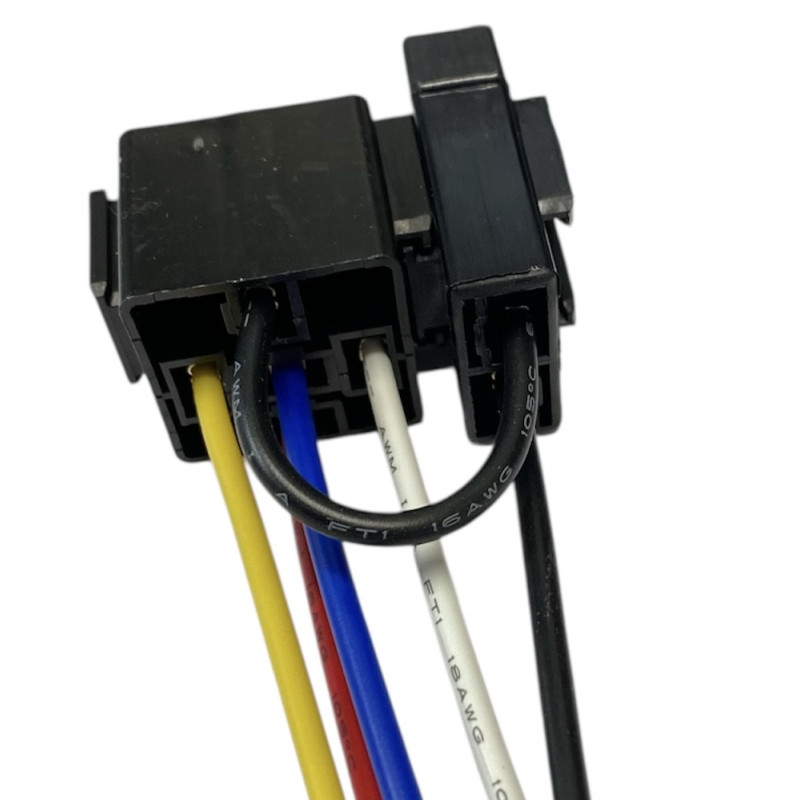 Relæsokkel med 30Amp sikring