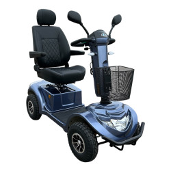 GO-EL 840 Blå komfortabel el-scooter til daglig brug