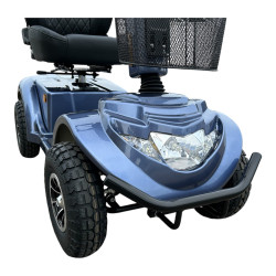 Kraftig LED forlygte på GO-EL 840 el-scooter