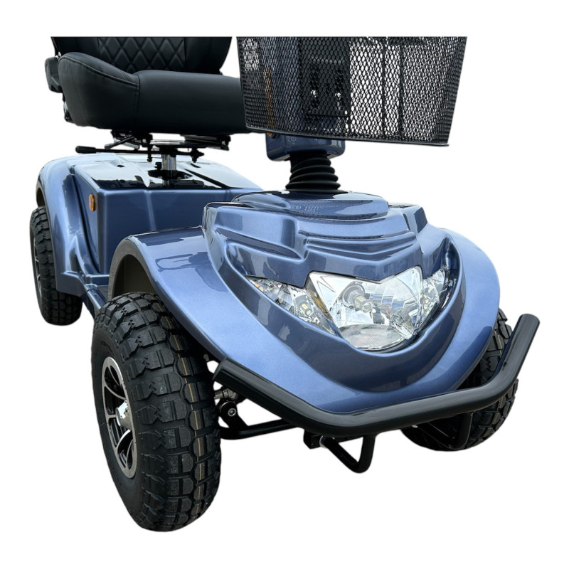 Kraftig LED forlygte på GO-EL 840 el-scooter
