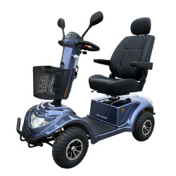 GO-EL 840 Blå 4-hjulet el-scooter