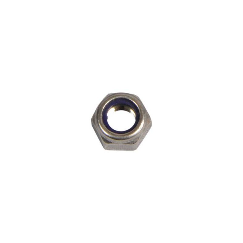 4 mm - DIN 985 - Rustfri A2 låsemøtrik 4 mm - DIN 985 - Rustfri A2 låsemøtrik