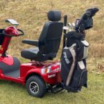 golfbag holder på El-Scooter